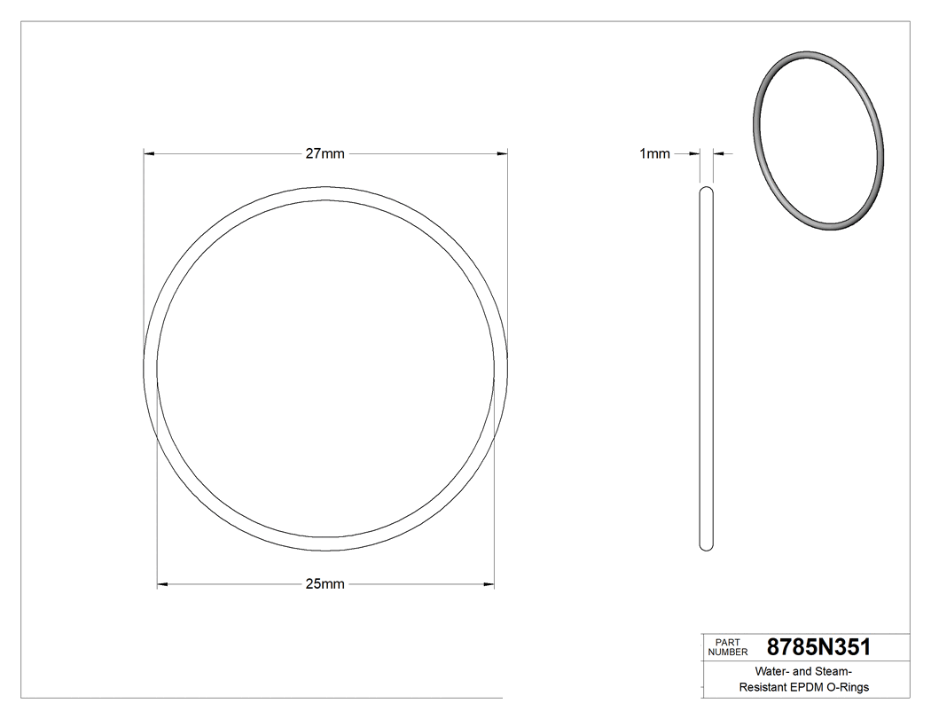 Technical drawing - 8785N351